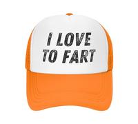 FWJZDSP Cappello da Camionista Regolabile con Scritta I Love to Fart per Uomo e Donna, Berretto da Baseball, Regalo per papà