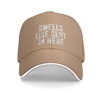 FWJZDSP Cappello da Camionista Regolabile con Scritta Odora di sgualdrina Qui Dentro per Uomo e Donna