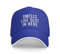 FWJZDSP Cappello da Camionista Regolabile con Scritta Odora di sgualdrina Qui Dentro per Uomo e Donna