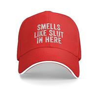 FWJZDSP Cappello da Camionista Regolabile con Scritta Odora di sgualdrina Qui Dentro per Uomo e Donna