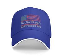 FWJZDSP Cappello da Camionista Regolabile We The People 1776 Are Pissed off, Cappello Patriottico per la libertà, per Uomo e Donna