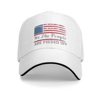 FWJZDSP Cappello da Camionista Regolabile We The People 1776 Are Pissed off, Cappello Patriottico per la libertà, per Uomo e Donna