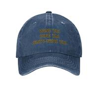 FWJZDSP Cappello da Camionista Wine'E M Dine'E M Sixty-Nine'E M, Berretto da Baseball Lavato da papà, Uomo e Donna