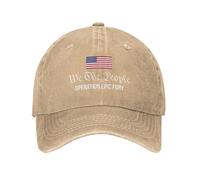 FWJZDSP Cappello Regolabile We The People Operation Epic Fury per Uomo e Donna