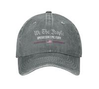 FWJZDSP Cappello Regolabile We The People Operation Epic Fury per Uomo e Donna