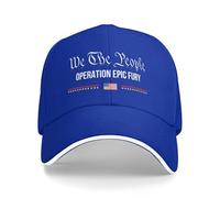 FWJZDSP Cappello Snapback We The People Operation Epic Fury per Uomo e Donna