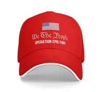 FWJZDSP Cappello Snapback We The People Operation Epic Fury per Uomo e Donna