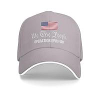 FWJZDSP Cappello Snapback We The People Operation Epic Fury per Uomo e Donna