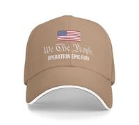 FWJZDSP Cappello Snapback We The People Operation Epic Fury per Uomo e Donna