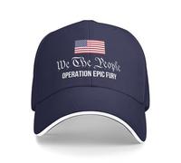 FWJZDSP Cappello Snapback We The People Operation Epic Fury per Uomo e Donna