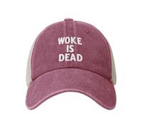 FWJZDSP Cappello Woke is Dead da Uomo, Cappelli da papà con Grafica