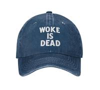 FWJZDSP Cappello Woke is Dead per Donna, Cappello da Baseball Carino
