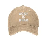 FWJZDSP Cappello Woke is Dead per Donna, Cappello da Baseball Carino