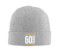 FWJZDSP Ci Ho Messo 60 Anni per apparire così Bene, Regalo per Il 60° Compleanno, Berretto Invernale da Uomo e da Donna, Berretto Nero