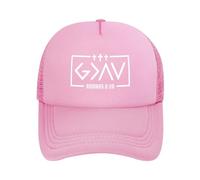 FWJZDSP Dio è più Grande degli Alti e Bassi, Croce Cristiana Gesù 2024, Cappello da papà, Donna, Uomo, Cappello da Camionista, Berretto da Baseball, Nero