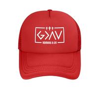 FWJZDSP Dio è più Grande degli Alti e Bassi, Croce Cristiana Gesù 2024, Cappello da papà, Donna, Uomo, Cappello da Camionista, Berretto da Baseball, Nero