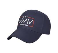 FWJZDSP Dio è più Grande degli Alti e Bassi, Croce Cristiana Gesù 2024, Cappello Divertente da Camionista, Regali per Uomo e Donna, Berretto da Baseball