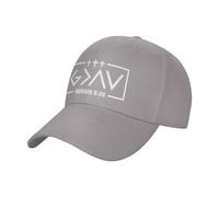 FWJZDSP Dio è più Grande degli Alti e Bassi, Croce Cristiana Gesù 2024, Cappello Divertente da Camionista, Regali per Uomo e Donna, Berretto da Baseball