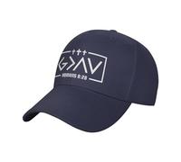 FWJZDSP Dio è più Grande degli Alti e Bassi, Croce Cristiana Gesù 2024, Cappello Divertente da Camionista, Regali per Uomo e Donna, Berretto da Baseball