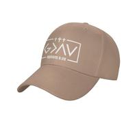 FWJZDSP Dio è più Grande degli Alti e Bassi, Croce Cristiana Gesù 2024, Cappello Divertente da Camionista, Regali per Uomo e Donna, Berretto da Baseball