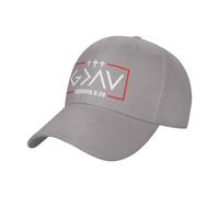 FWJZDSP Dio è più Grande degli Alti e Bassi, Croce Cristiana Gesù 2024, Cappello Divertente da Camionista, Regali per Uomo e Donna, Berretto da Baseball