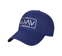 FWJZDSP Dio è più Grande degli Alti e Bassi, Croce Cristiana Gesù 2024, Cappello Divertente da Camionista, Regali per Uomo e Donna, Berretto da Baseball