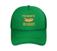 FWJZDSP È Una brutta Giornata per Essere Un Cappello Glizzy, Cappello da Camionista per Uomini e Donne, Berretto da Baseball Nero, per Gli Amanti degli Hot Dog