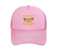 FWJZDSP È Una brutta Giornata per Essere Un Cappello Glizzy, Cappello da Camionista per Uomini e Donne, Berretto da Baseball Nero, per Gli Amanti degli Hot Dog