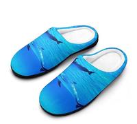 FWJZDSP Ho fatto la cacca oggi, pantofole da uomo in memory foam comode e leggere, in cotone, per interni ed esterni