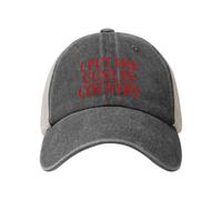 FWJZDSP Ho Messo Il Berretto di Cotone a Rete Cunt-in-Country