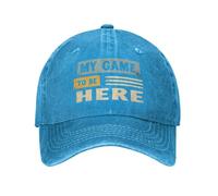 FWJZDSP Il Mio Gioco per Essere Qui Cappellino da Baseball da Donna Cappellini Divertenti