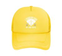 FWJZDSP Insegno ai Miei Figli a Colpire e rubare, Berretto da Baseball da Uomo e da Donna, Regalo per papà, Cappello da Camionista Regolabile