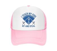 FWJZDSP Insegno ai Miei Figli a Colpire e rubare, Cappello da Baseball Regolabile da Uomo e da Donna, Regalo per papà
