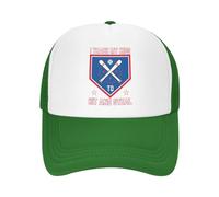 FWJZDSP Insegno ai Miei Figli a Colpire e rubare, Cappello da Baseball Regolabile da Uomo e da Donna, Regalo per papà