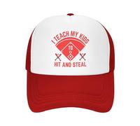 FWJZDSP Insegno ai Miei Figli a Colpire e rubare, Cappello da Baseball Regolabile da Uomo e da Donna, Regalo per papà