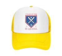 FWJZDSP Insegno ai Miei Figli a Colpire e rubare, Cappello da Baseball Regolabile da Uomo e da Donna, Regalo per papà