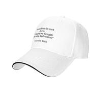 FWJZDSP La libertà Non è Gratuita, bisogna lottare per ottenerla e difenderla. Cappellino da Baseball, Cappellino da Camionista, Regali.