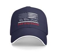 FWJZDSP Noi Il Popolo ne Abbiamo Abbastanza Cappelli da Baseball da papà Cappelli da Donna e da Uomo