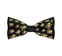 FWJZDSP Papillon Lucky Duck Patricks-Day per uomo, papillon regolabili pre-annodati per feste di matrimonio
