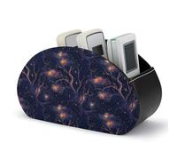 FWJZDSP Portatelecomando Galaxy Tree of Life, scatola portaoggetti con 5 scomparti per cosmetici e articoli per ufficio