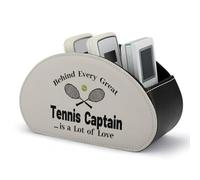 FWJZDSP Portatelecomando Give Love To Tennis, scatola portaoggetti con 5 scomparti per cosmetici e articoli per ufficio