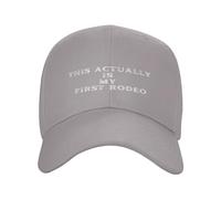 FWJZDSP Questo è in Realtà Il Mio Primo Cappello da Rodeo Salva Un Cavallo Cavalca Un Cappello da Cowboy Uomo Donna Cappello da Baseball Cappello da Camionista