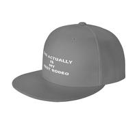FWJZDSP Questo è in Realtà Il Mio Primo Cappello da Rodeo Salva Un Cavallo Cavalca Un Cowboy Cappelli da Baseball per Uomo e Donna Cappello da Camionista