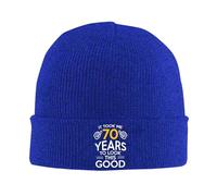 FWJZDSP Regali per Il 70° Compleanno: Mi Ci Sono Voluti 70 Anni per apparire Bene, Berretto, Cappello Invernale da Uomo, Cappello Lavorato a Maglia da Donna, Berretto Nero