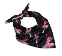 FWJZDSP Sciarpa in seta per danza classica, sciarpa per capelli, bandana, mascherina per il viso, foulard per capelli