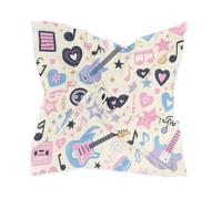 FWJZDSP Sciarpa quadrata con note musicali, sciarpa per capelli da donna, sciarpa per capelli, per ragazze, 50 cm, primavera, estate, autunno, inverno, per dormire