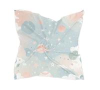 FWJZDSP Sciarpa quadrata con stelle e motivo con stelle, sciarpa per capelli da donna, 50 cm, per primavera, estate, autunno, inverno, per avvolgere i capelli durante la notte