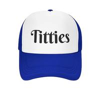 FWJZDSP Titties per Uomo e Donna Tittiess cap Tittiess Golf Hat Tittiess Trucker Hat Mesh Hat Funny Baseball cap Black