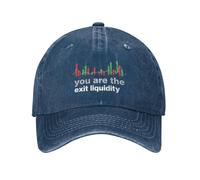 FWJZDSP Tu Sei The Exit Liquidity cap Cappelli da Baseball da Uomo Cappello Carino