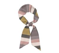FWJZDSP Una combinazione di colori caldi e rustici sciarpe di seta lunghe da donna, fasce per capelli